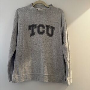 TCU Mockneck Sweater Size Small